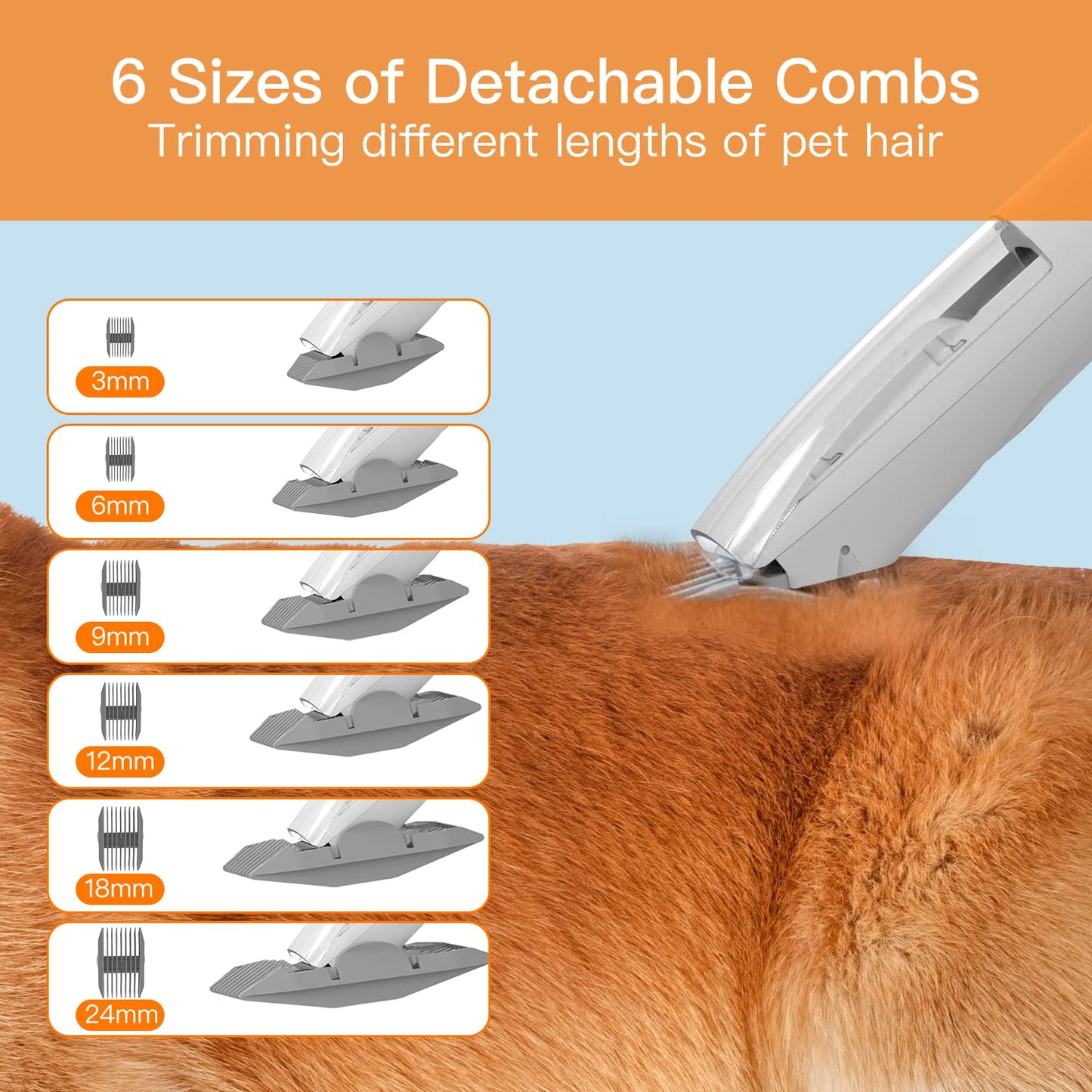 PG100| Pet Grooming Kit with Vacuum