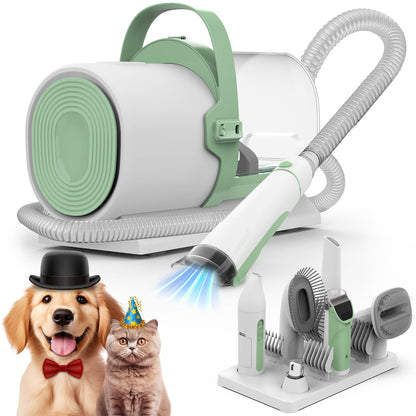 PG50 Plus | 7 in 1 Pet Grooming Kit with Vacuum | Pet Vacuum Groomer