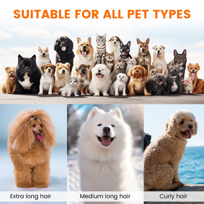 PG10 | 5 in 1 Portable Pet Grooming Kit with Vacuum | Pet Vacuum Groomer