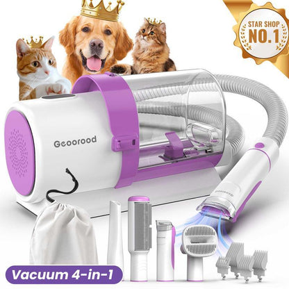Bestselling All-in-One Pet Grooming Vacuum – Keep Your Home Clean & Fur-Free