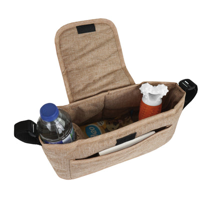 Pet Stroller with Rain Cover & Caddy Bag