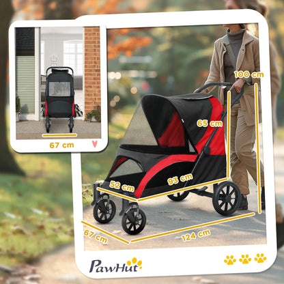 210V Shock Absorbing Large Pet Stroller