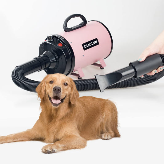 Dog Hair Dryer With Heater, Stepless Adjustable Speed