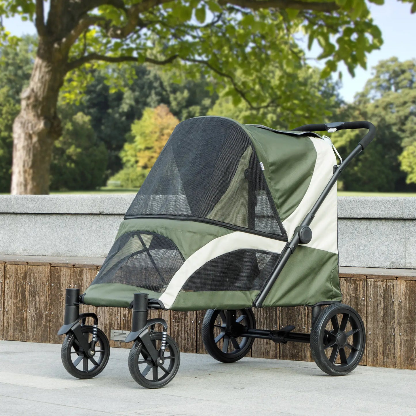 210V Shock Absorbing Large Pet Stroller