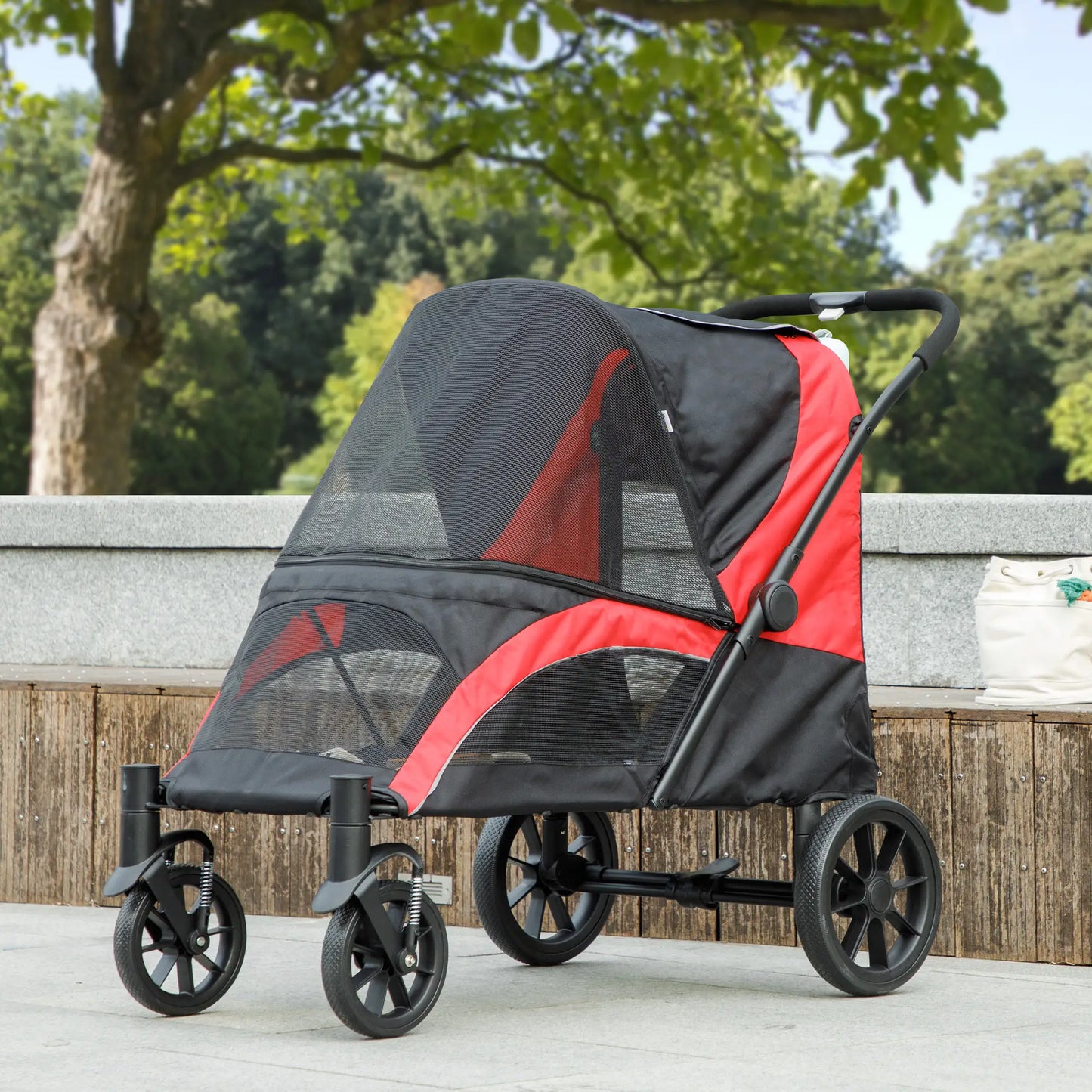 210V Shock Absorbing Large Pet Stroller