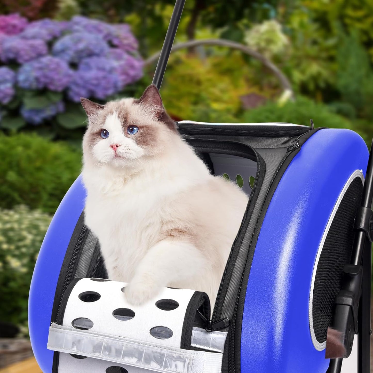 5-in-1 Combo EVA Pet Carrier/Stroller | Luxury Package