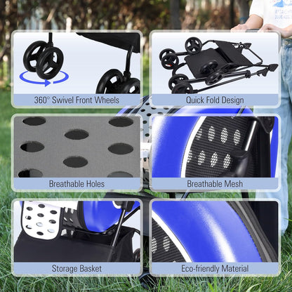 5-in-1 Combo EVA Pet Carrier/Stroller | Luxury Package