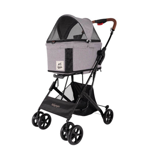 Tri-Fold Pet Stroller & Travel System