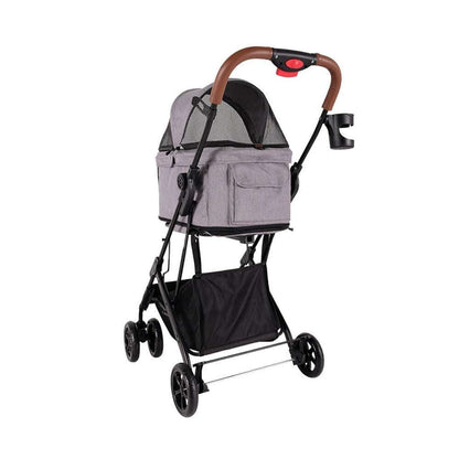Tri-Fold Pet Stroller & Travel System