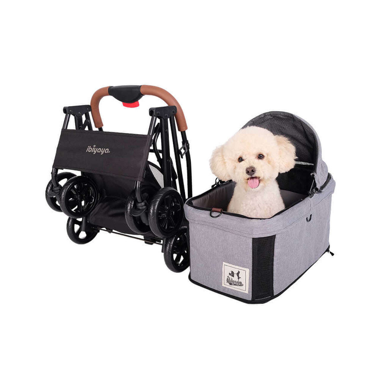 Tri-Fold Pet Stroller & Travel System