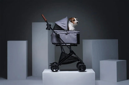 Tri-Fold Pet Stroller & Travel System