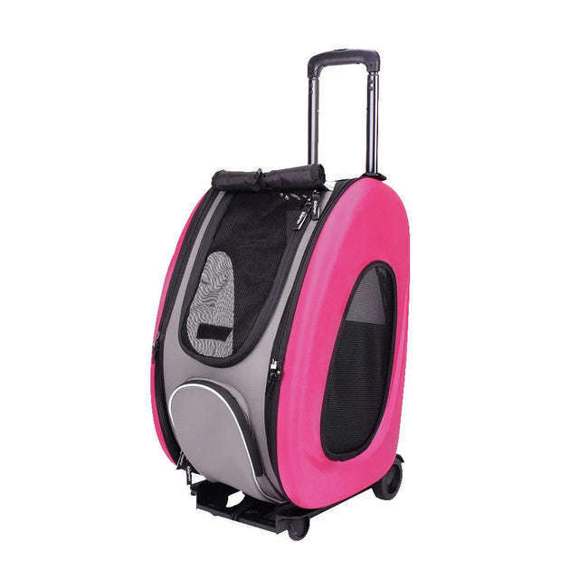 5-in-1 Combo EVA Pet Carrier/Stroller | Luxury Package
