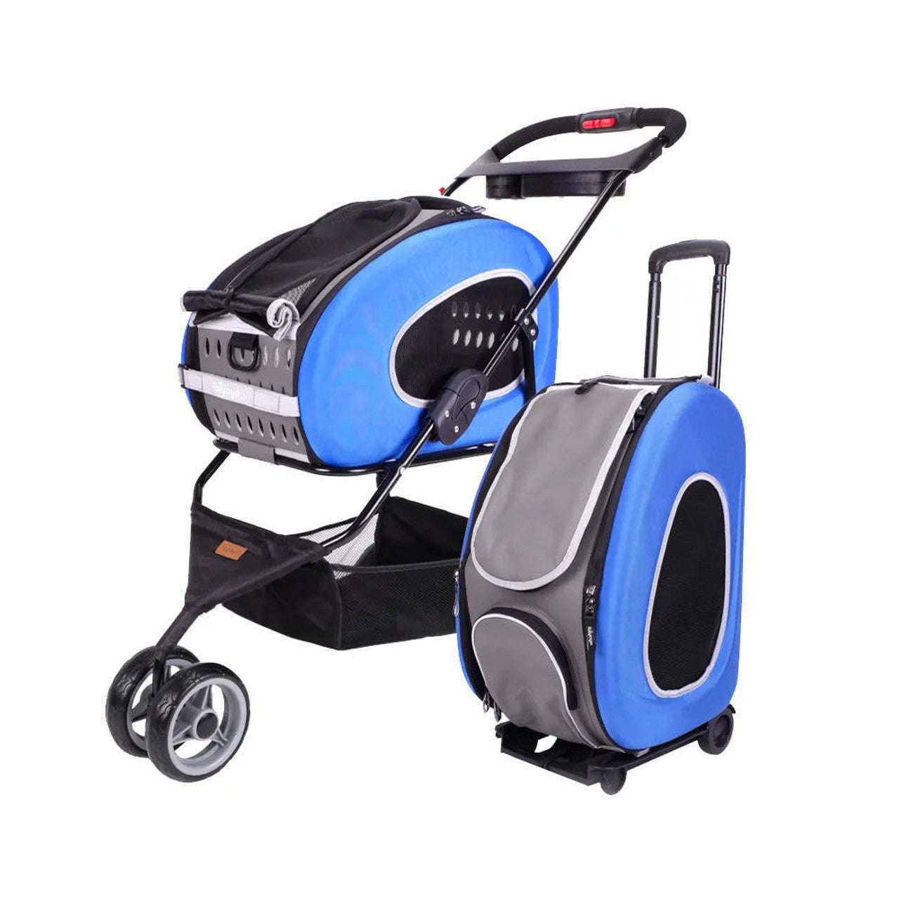 5-in-1 Combo EVA Pet Carrier/Stroller | Luxury Package