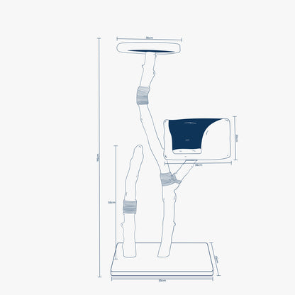 Back to Nature The Trio Cat Scratch Tree