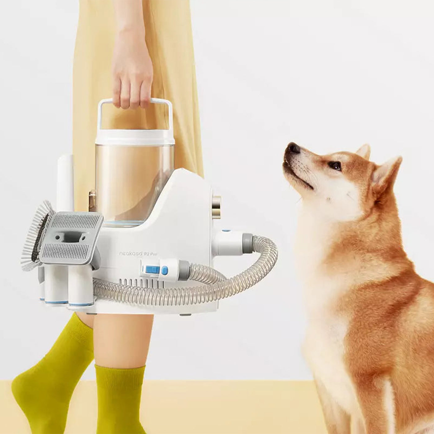 P2 Pro 5-in-1 Dog & Cat Grooming Kit with Vacuum