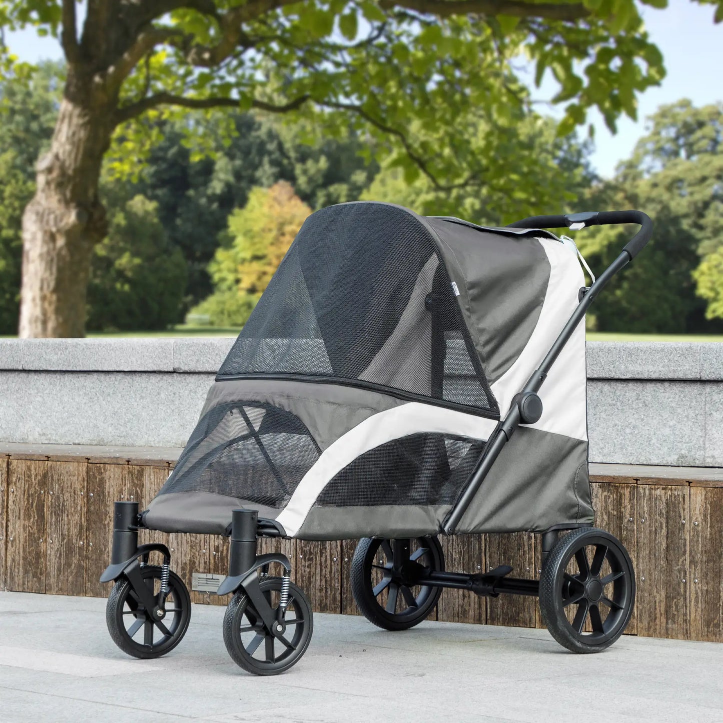 210V Shock Absorbing Large Pet Stroller