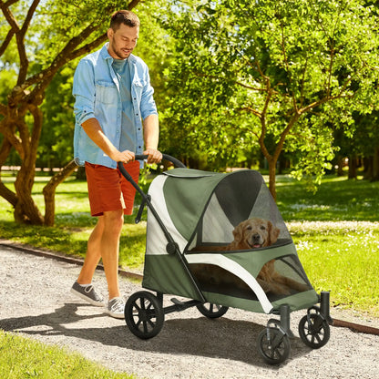 210V Shock Absorbing Large Pet Stroller