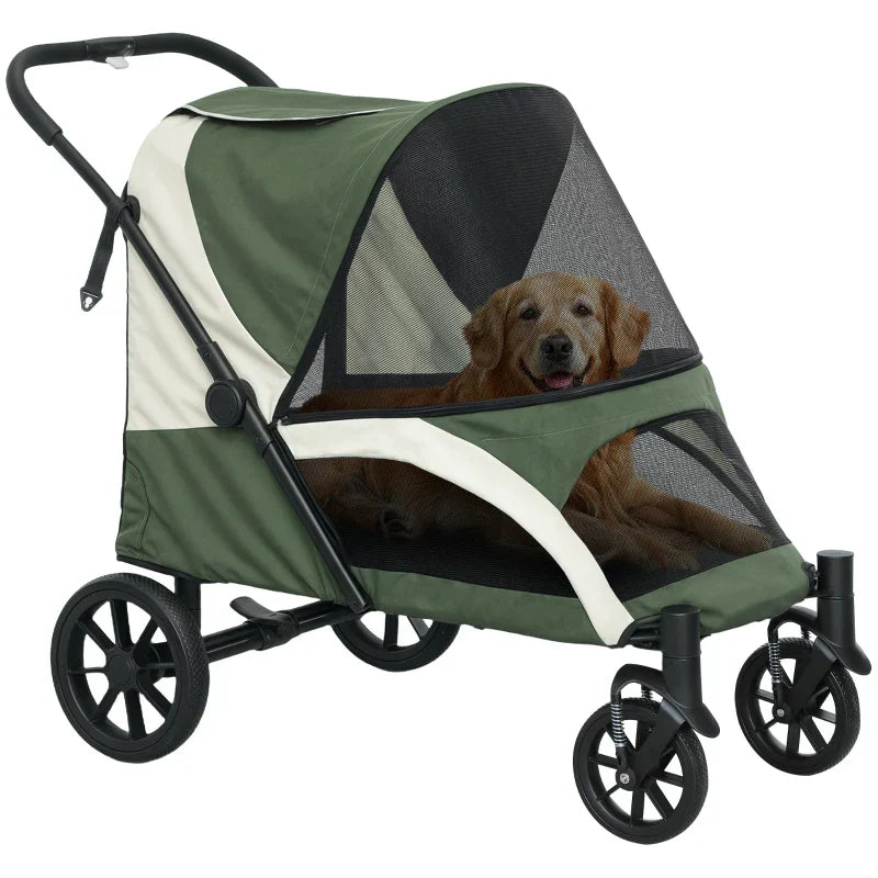 210V Shock Absorbing Large Pet Stroller
