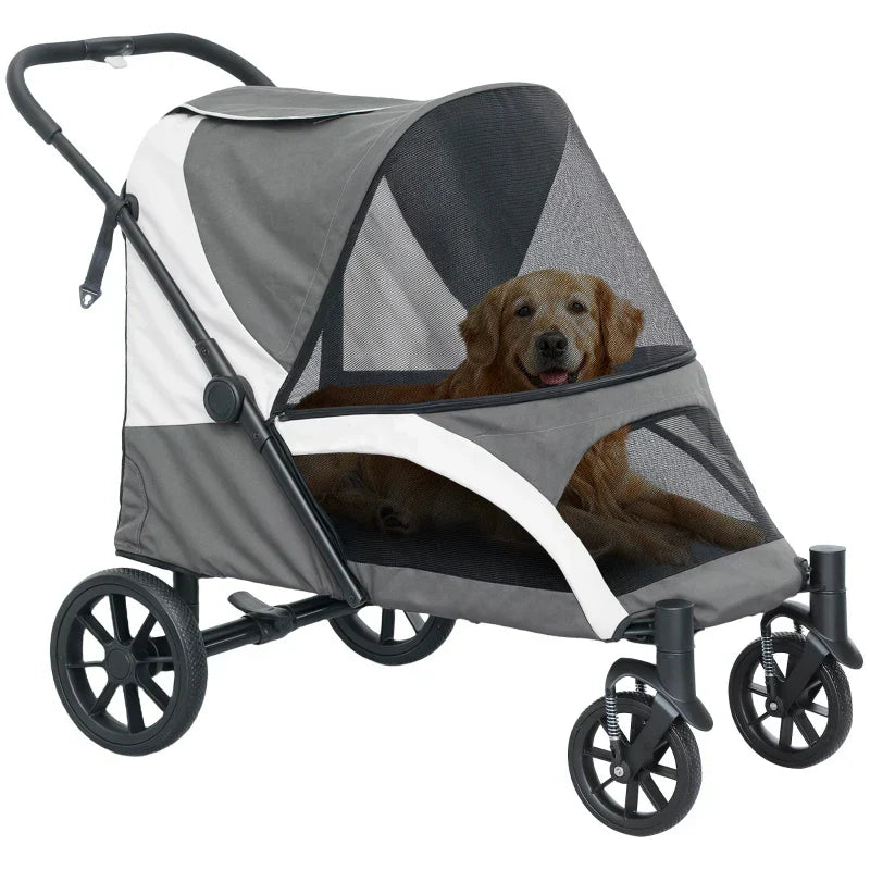 210V Shock Absorbing Large Pet Stroller